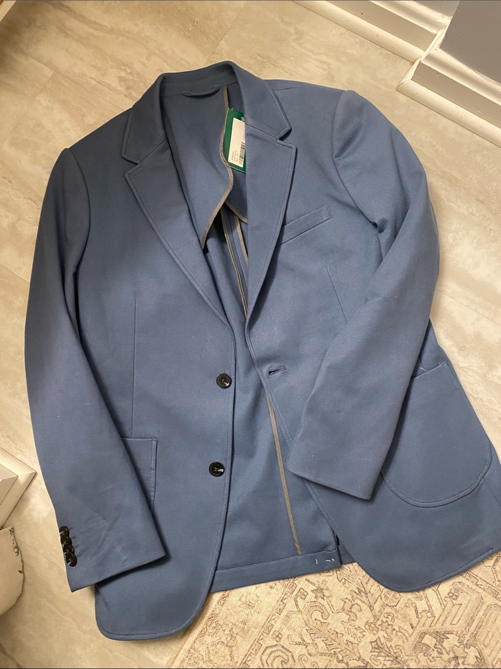 NWT Men's Artefact Blue Tailored Sport Coat Blazer